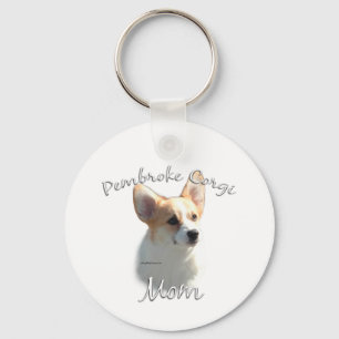Pembroke Welsh Corgi Mama 2 Schlüsselanhänger