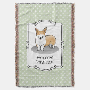 Pembroke Welsh Corgi Mama (rot 1) Hunde Mama Niedl Decke