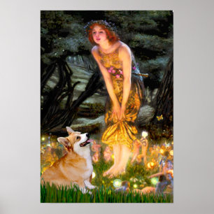 Pembroke Welsh Corgi - Mittsommer Poster
