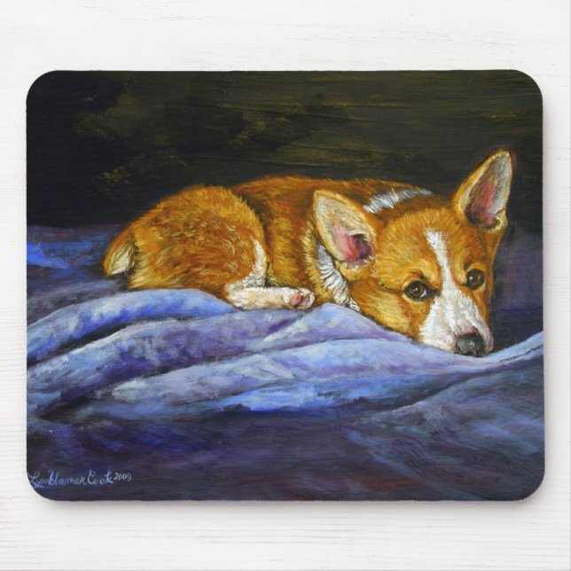 Pembroke Welsh Corgi Mousepad (Vorne)