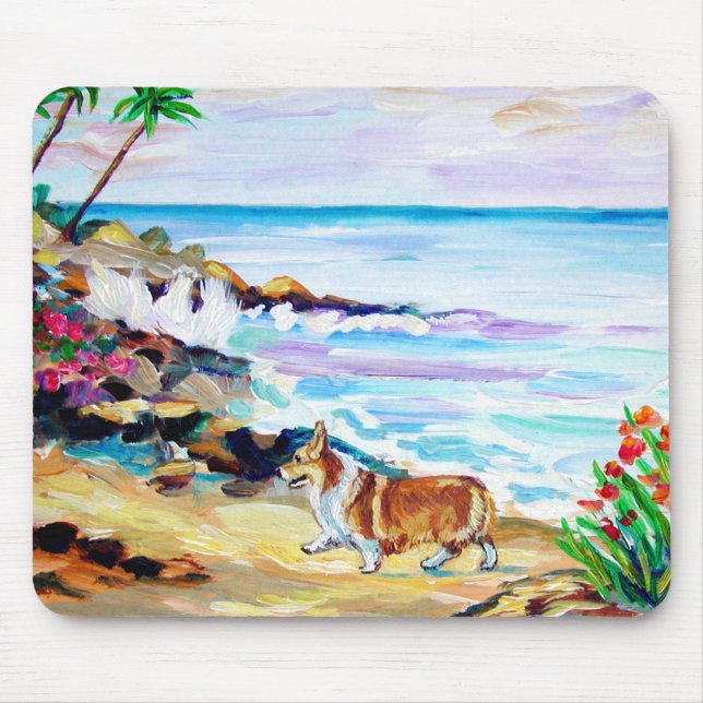 Pembroke Welsh Corgi Mousepad (Vorne)