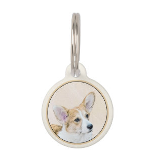 Pembroke Welsh Corgi Painting - Original Dog Art Haustiermarke