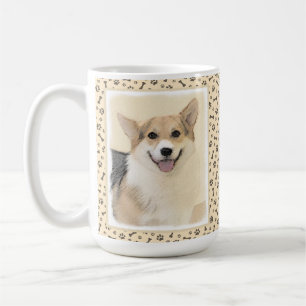 Pembroke Welsh Corgi Painting - Original Dog Art Kaffeetasse