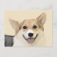 Pembroke Welsh Corgi Painting - Original Dog Art