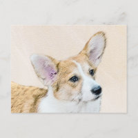 Pembroke Welsh Corgi Painting - Original Dog Art