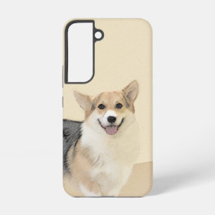 Pembroke Welsh Corgi Painting - Original Dog Art Samsung Galaxy Hülle
