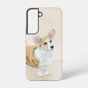 Pembroke Welsh Corgi Painting - Original Dog Art Samsung Galaxy Hülle