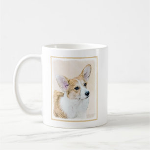 Pembroke Welsh Corgi Painting - Original Dog Art Tasse