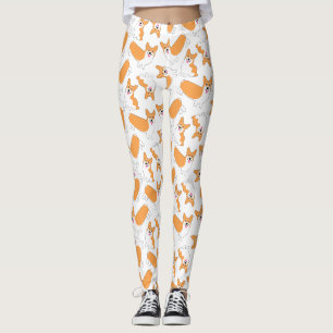 Pembroke Welsh Corgi Pattern Leggings