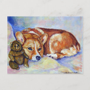 Pembroke Welsh Corgi Postcards Postkarte