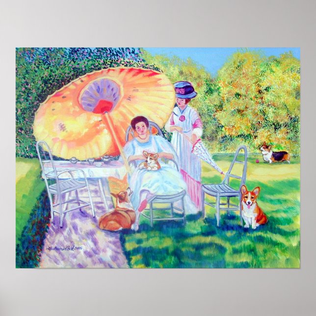 Pembroke Welsh Corgi Poster Print (Vorne)