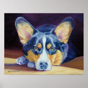 Pembroke Welsh Corgi Print Poster