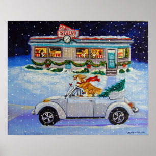 Pembroke Welsh Corgi Print Poster