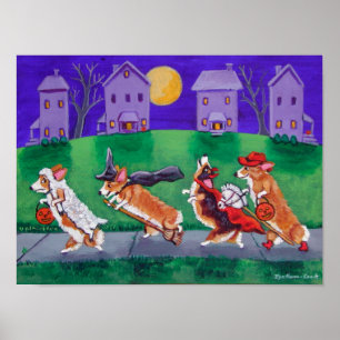 Pembroke Welsh Corgi Print Poster