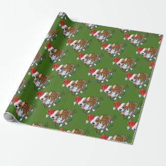 Pembroke Welsh Corgi Puppy Christmas Xmas Lights Geschenkpapier