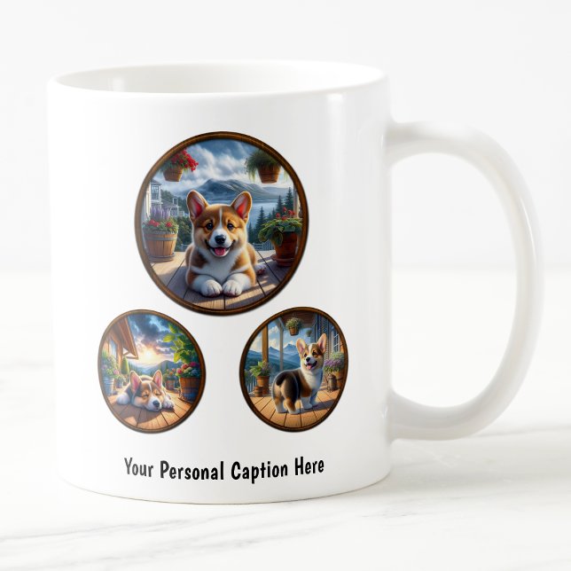 Pembroke Welsh Corgi Puppy Kaffeetasse (Von Creator hochgeladen)