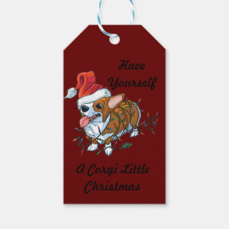 Pembroke Welsh Corgi Puppy Weihnachten Weihnachten Geschenkanhänger