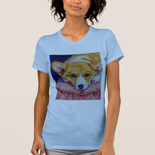 Pembroke Welsh Corgi T Shirt (Vorderseite)