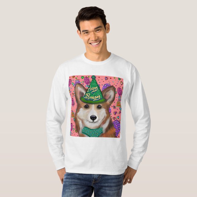 PEMBROKE WELSH CORGI T-Shirt (Vorne ganz)
