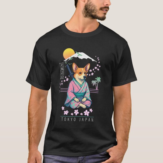 Pembroke Welsh Corgi T-Shirt (Vorderseite)