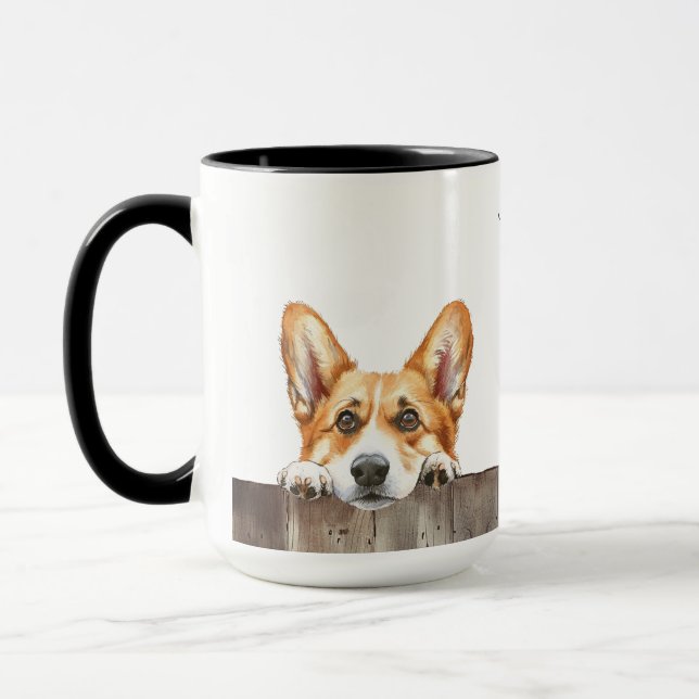 Pembroke Welsh Corgi Tasse (Links)