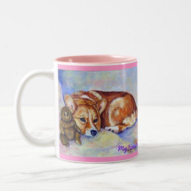 Pembroke Welsh Corgi Tasse (Links)