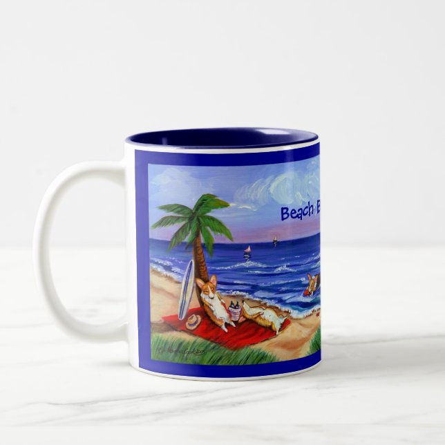 Pembroke Welsh Corgi Tasse (Links)