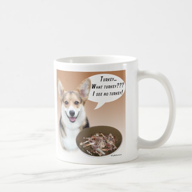 Pembroke Welsh Corgi Türkei Kaffeetasse (Rechts)