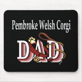 Pembroke Welsh Corgi Vater Geschenke Mousepad