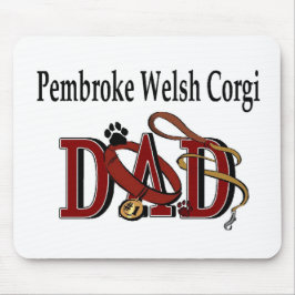 Pembroke Welsh Corgi Vater Geschenke Mousepad