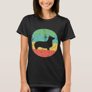 Pembroke Welsh Corgi Vintag Retro Corgi Dog T-Shirt