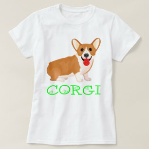 Pembroke Welsh Corgi Welpe Hund Cartoon T-Shirt