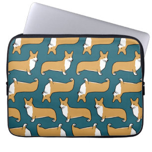 Pembroke Welsh Corgis Pattern Laptopschutzhülle