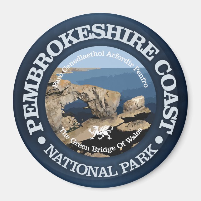 Pembrokeshire Coast NP Magnet (Vorne)