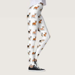 Pembrokewalisercorgi alle FarbCartoons zuerst Leggings