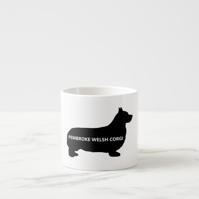 Pembrokewalisercorgisilo name.png espressotasse (Vorderseite)