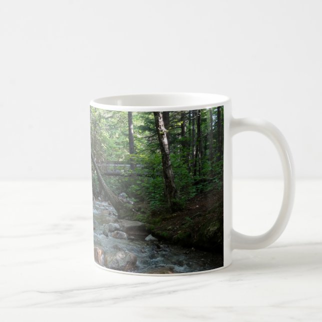 Pemigewasset River Bridge in New Hampshire Kaffeetasse (Rechts)