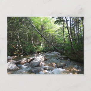 Pemigewasset River Bridge in New Hampshire Postkarte