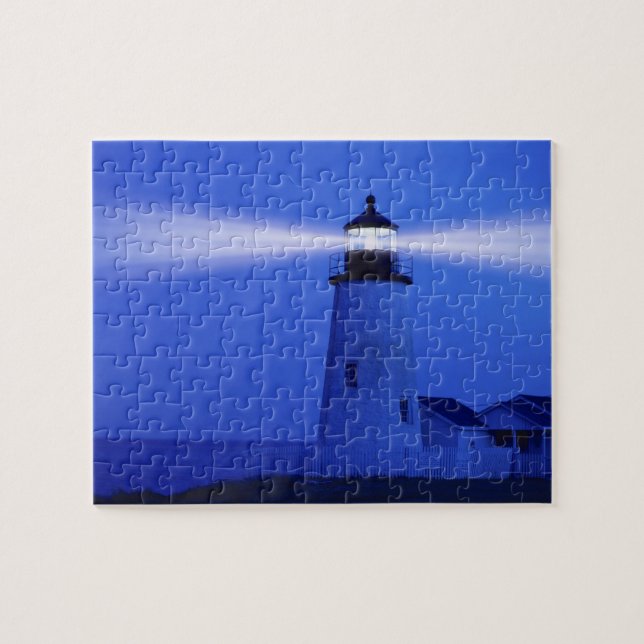 Pemiquid Lighthouse, Maine Puzzle (Horizontal)