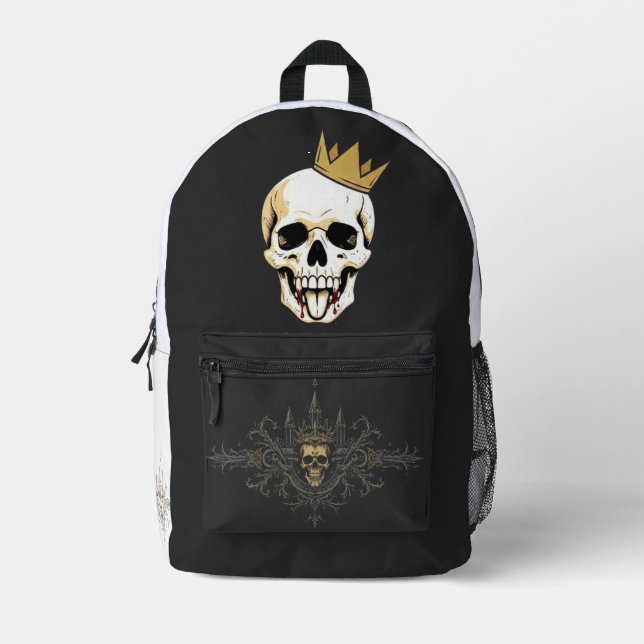 Pemium-Tätowierstil Bedruckter Rucksack (Vorderseite)