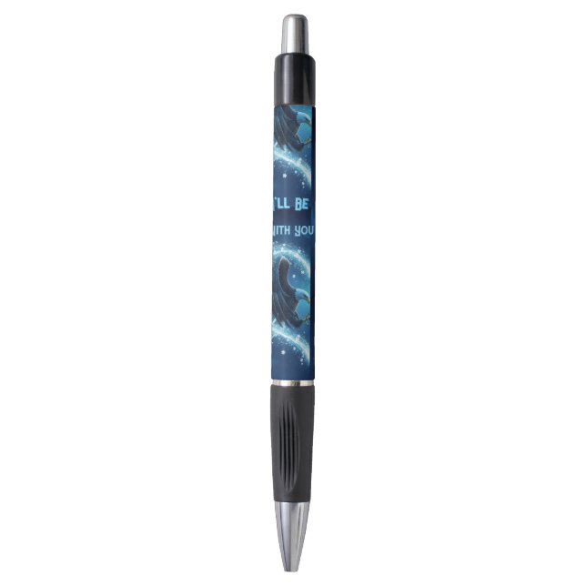 Pen Bald Eagle Heart Custom Loyalty 1 Kugelschreiber (Vorderseite Vertikal)