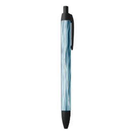 Pen-Blau-Weiß-Wassermuster Kugelschreiber