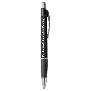 Pen für die Planungsplanung in der Welt Kugelschreiber