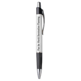 Pen für die Planungsplanung in der Welt Kugelschreiber