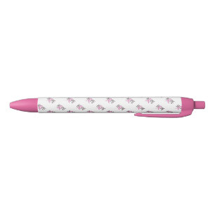 Pen/Hoffnung mit rosa Band Kugelschreiber