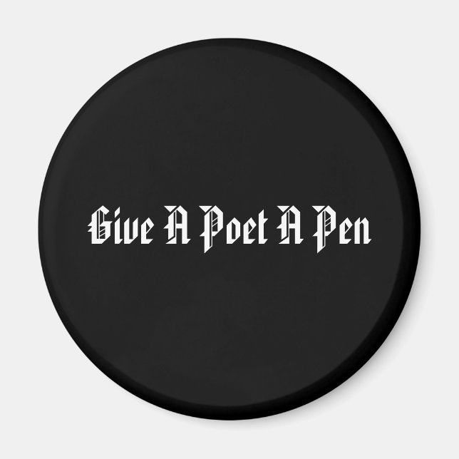 Pen Magnet des Dichters (Vorne)