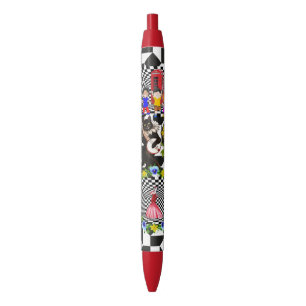 Pen Office and School Pen Cat Feline Retro Kugelschreiber