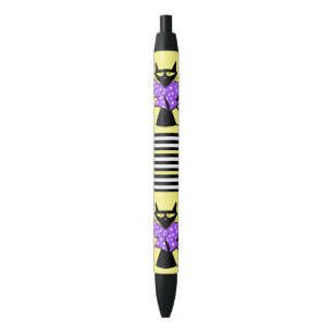 Pen Office and School Pen Cat Feline Stripe Kugelschreiber