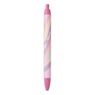 Pen Office and School Pen Happy Pastel Colorful Kugelschreiber