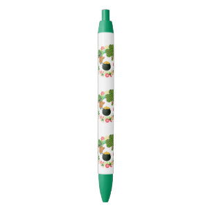 Pen Office and School Pen St. Patrick's Teddy Bear Kugelschreiber